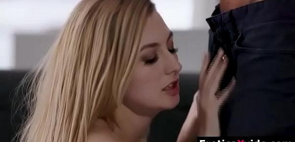  sweet blonde Alexa Grace makes romantic sex